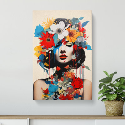 Wildflowers Constructivism No.2 - No Frame Print