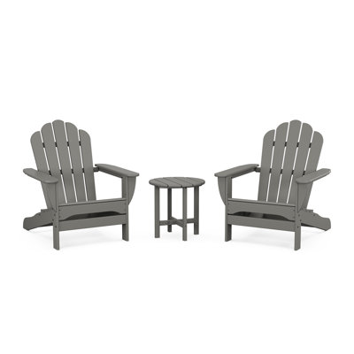 3-Piece Monterey Bay Oversized Adirondack Set