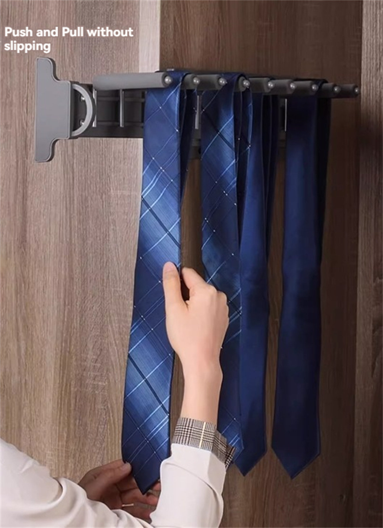 Thrones Designs Tiemaster Single-Row Side-Mounted Tie Rack - Wayfair Canada