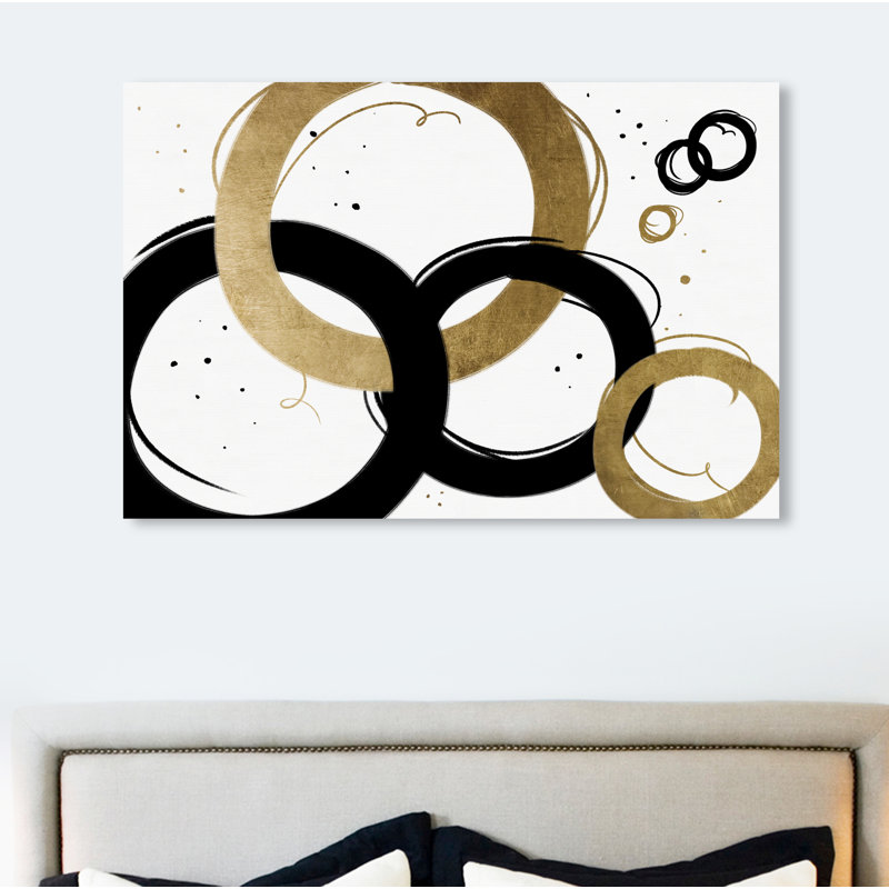 «Infinite Circles», impression sur toile tendue, H 20 po x l 30 po x P 1,5 po