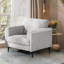 Fauteuil club en lin Blannie-1851846216