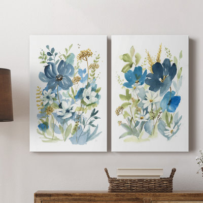 Wild Medley I - Toile tendue avec châssis de qualité supérieure - Prêt à être accroché