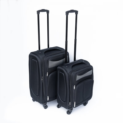 (20+24) Two-Piece Suitcase Suitcase Set Oxford Trolley Case Without Password Lock Universal Wheel