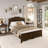 Detarius Solid Wood Camelback Platform Bed-1599799159-1599798996