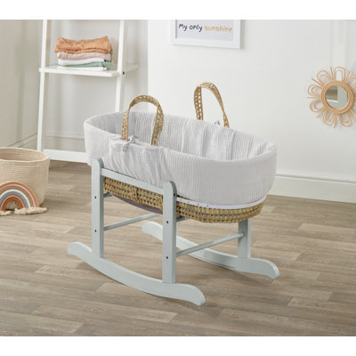  Babykörbchen mit Gestell und Ausstattung