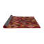 Tapis géométrique brun clair-1406348366