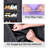 Over The Door Shoe Organizer for Closet with Large Deep Pockets-1661891757