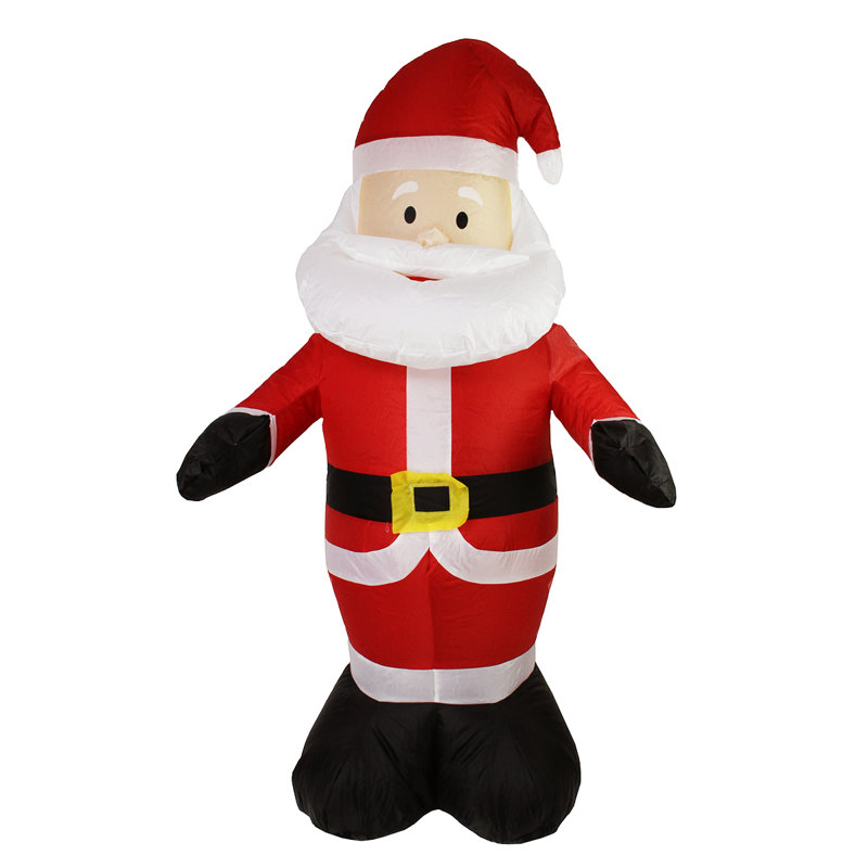 Décoration de Noël gonflable pour Noël 48 "rouge et blanc