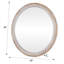 Miroir rustique d'appoint rustique, cadre en bois Boho Chic 30 pouces