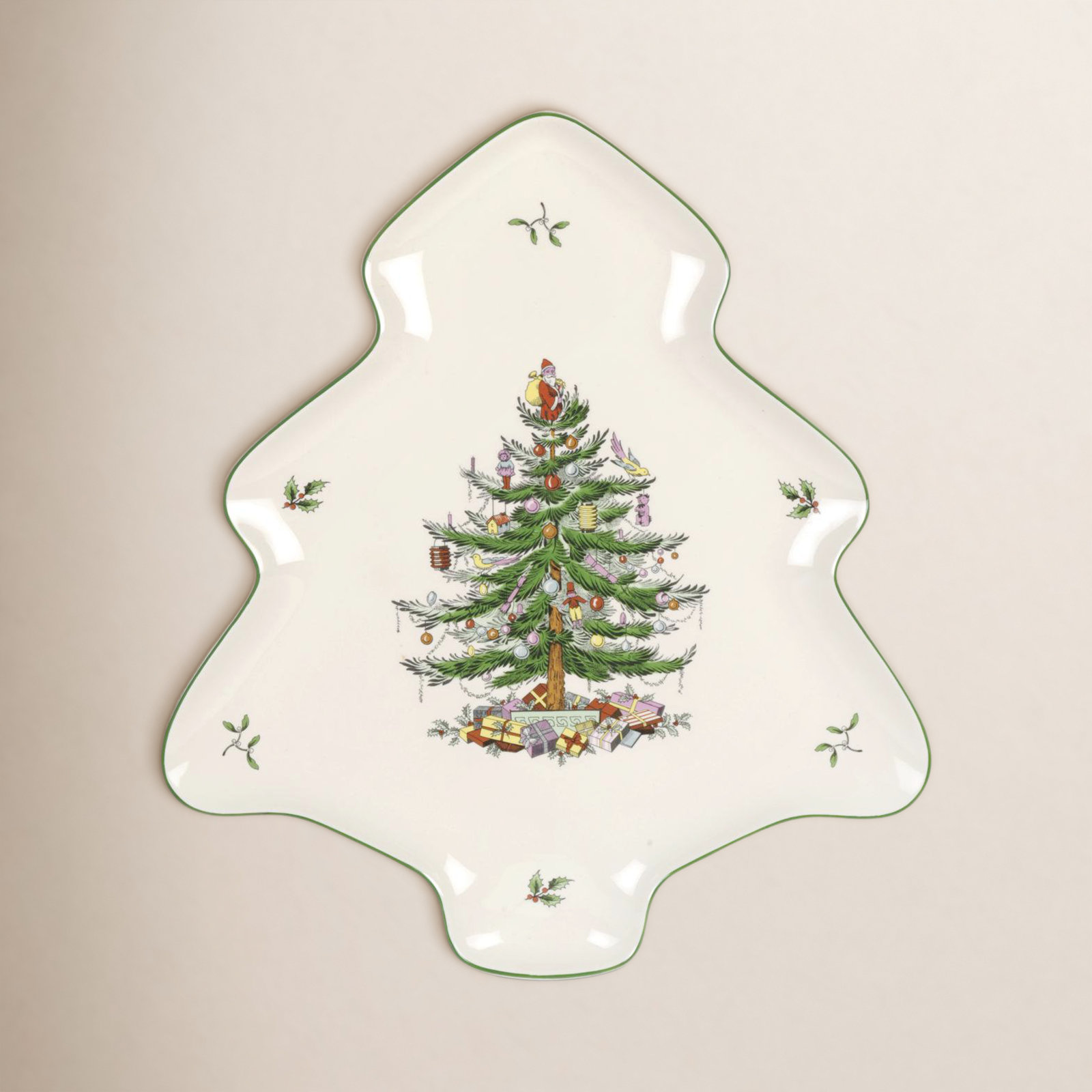 Christmas Tree Tree-Shaped Dish