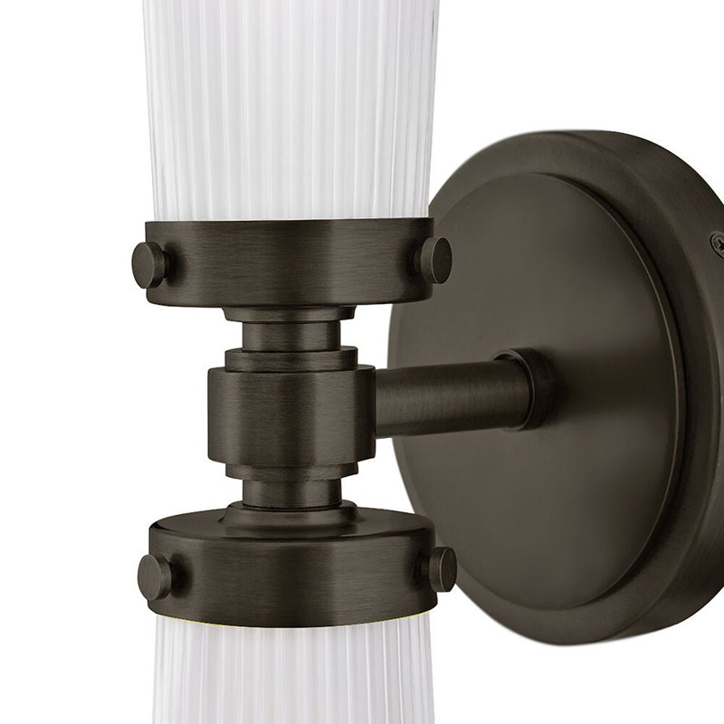 Éclairage pour meuble-lavabo Hinkley Jude, Oxyde noir