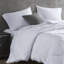Édredon en duvet synthétique surdimensionné blanc-1346280334