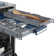 ZLINE Tallac Series 3rd Rack in Custom Panel Ready 24" 51 dBA Built-In Button Control Dishwasher with Stainless Steel Tub