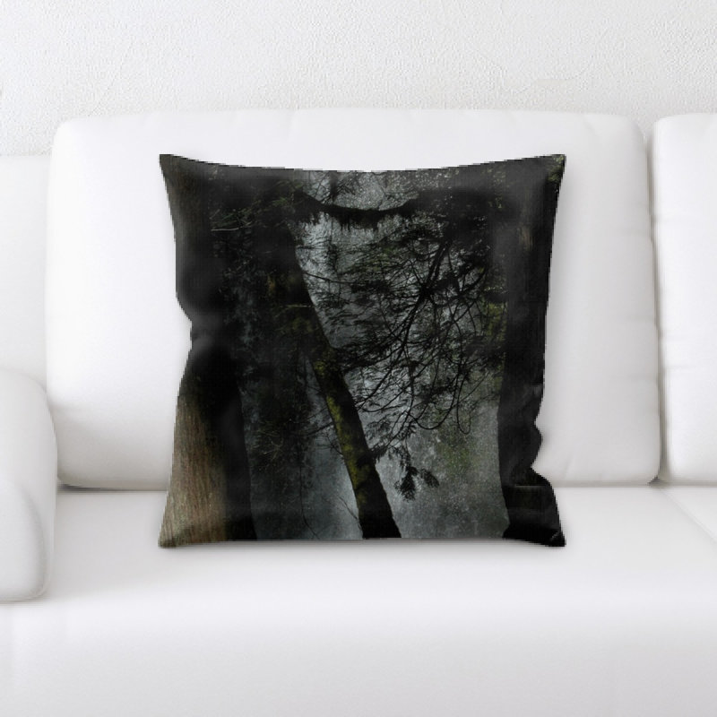 Waterfall Microsuede Reversible Throw Pillow