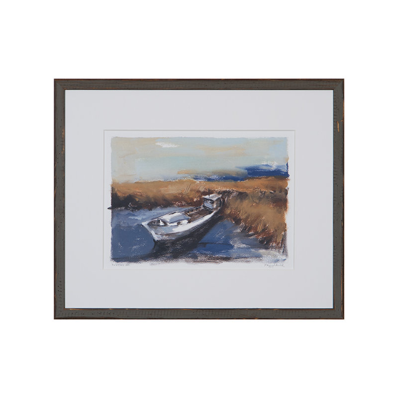 Beached IV - Peinture encadrée