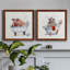 «Farm Tub Pig», ensemble de 2 peintures sur toile encadrées-10782396-10782391