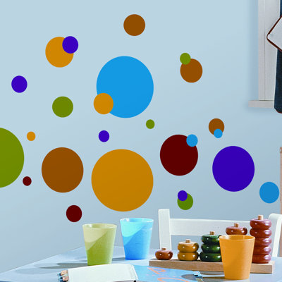 Sanchez Shapes Non-Wall Damaging Wall Decal