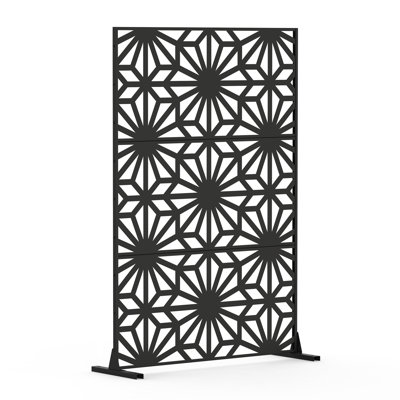 Metal Privacy Screens and Panels with Free Standing