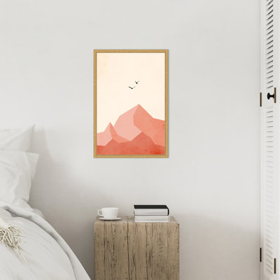 «Zugspitze» par Wilkie, reproduction d'art sur toile encadrée
