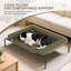 Elevated Dog Bed with Removable Cooling Cushion-801308712-801308713