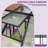 Balconera 8'W Polycarbonate Greenhouse-111029464-111029463
