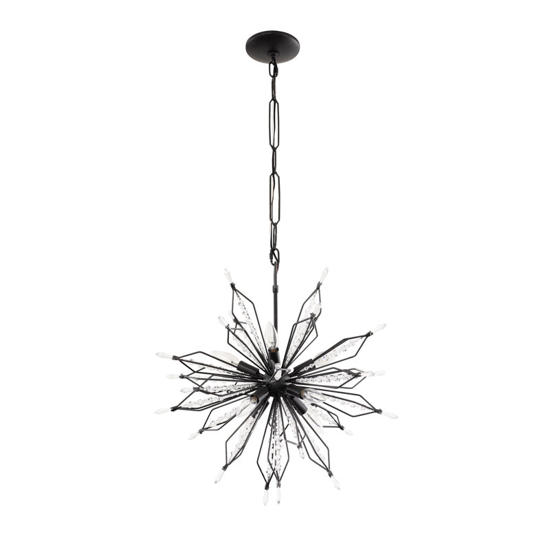 Lustre sphérique Spoutnik Orbital, H 23 po x l 22 po x P 22 po