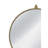 Conrad 45" Metal Rectangular Wall Mirror