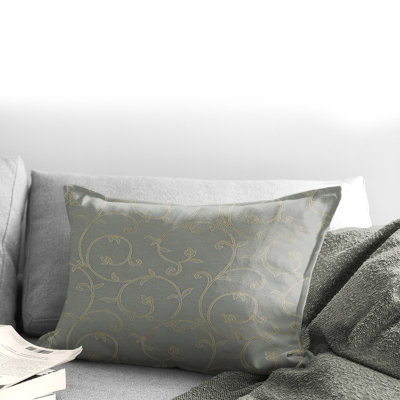 Mallory Cotton Blend Lumbar Rectangular Pillow Cover & Insert