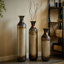 Ensemble de 3 vases en métal forgés à la main-127420841