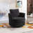 Yelina Polyester Slipcovered Swivel Barrel Chair-1755717645
