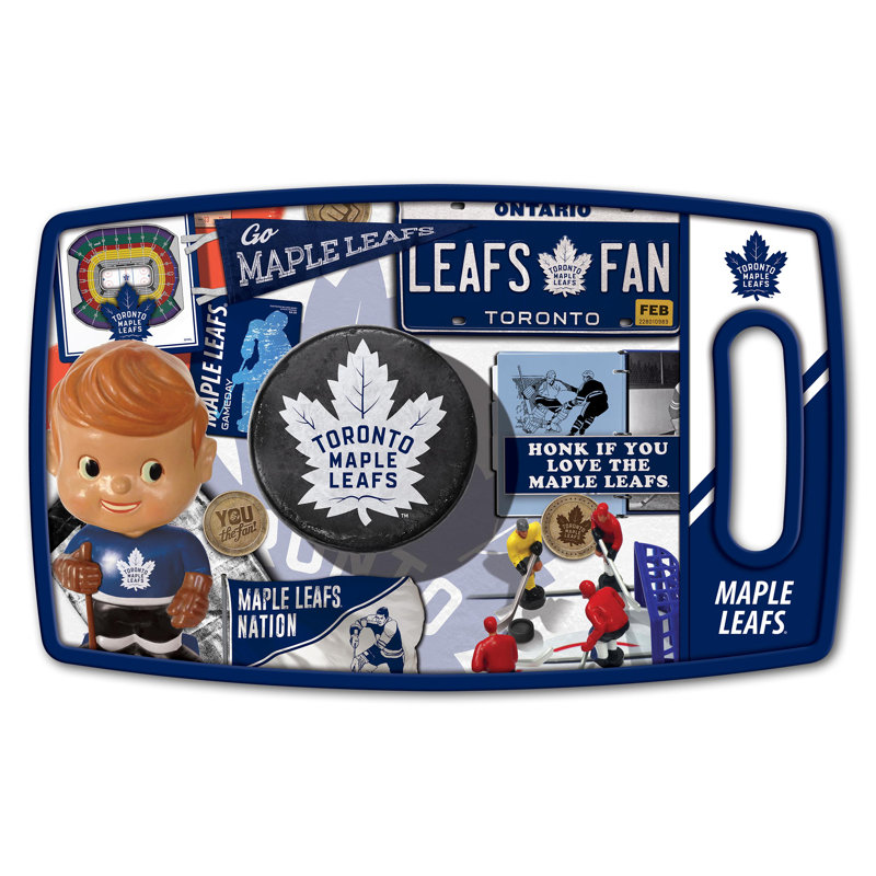 NHL Retro Series Cutting Board, Blue/White