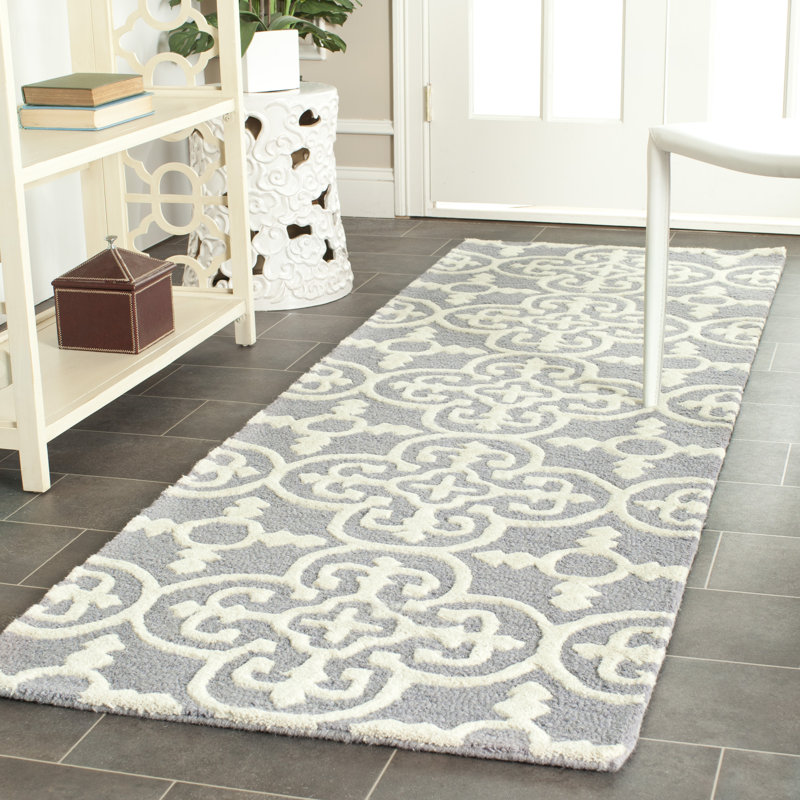 Cambridge Hand Tufted Wool Ikat Rug, Runner 2'6" x 14'