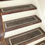 Tapis d'escalier doux 15 pièces antidérapants-966801477