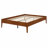 Sturdy Wood Platform Bed Frame Featuring Wood Slat and Metal Support-1897872210