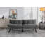 Canapé-lit pliant convertible gris clair-1285696861