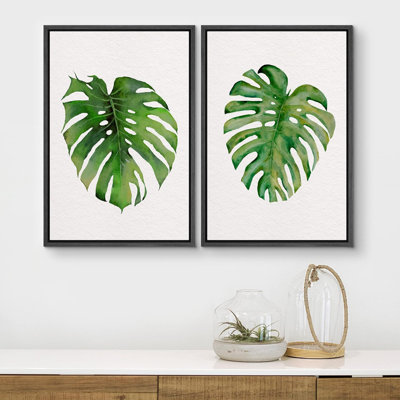 "Polygones Art déco" - 2 pièces
