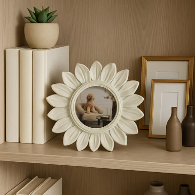Cadre photo chic pour décor de tournesol