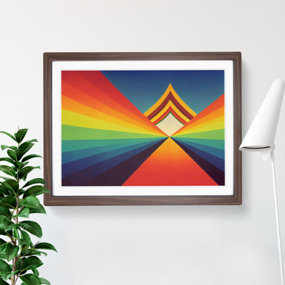 Abstract Rainbow Art Vol.1 - Framed Print
