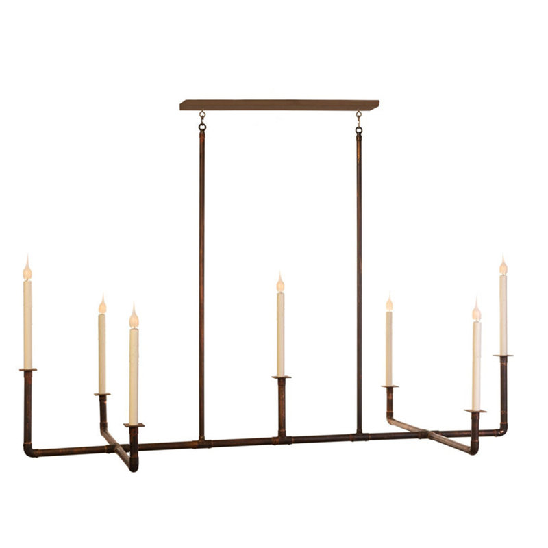 Double Cross Bar Chandelier
