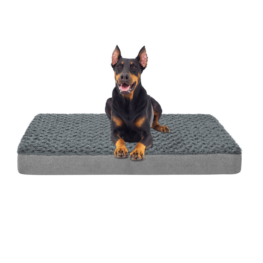 Orthopedic Memory Foam Dog Bed, Cooling Dog Beds Waterproof Pet Bed For Crate With Removable Washable Cover, Dog Bed Tucker Murphy Pet™ 