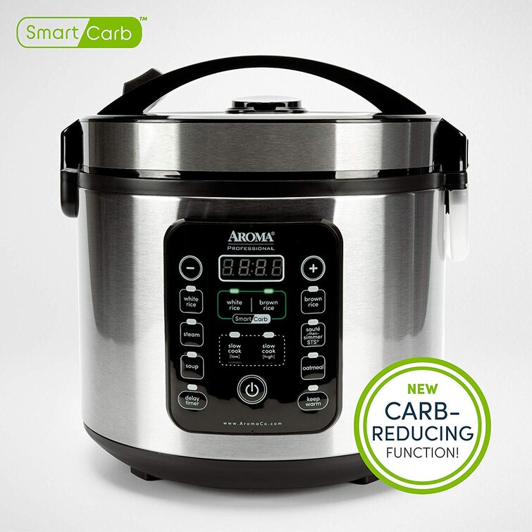 Aroma Professional 20 Cup Digital Rice Cooker Steamer & Slow Cooker, Cookers & Steamers, Furniture & Appliances