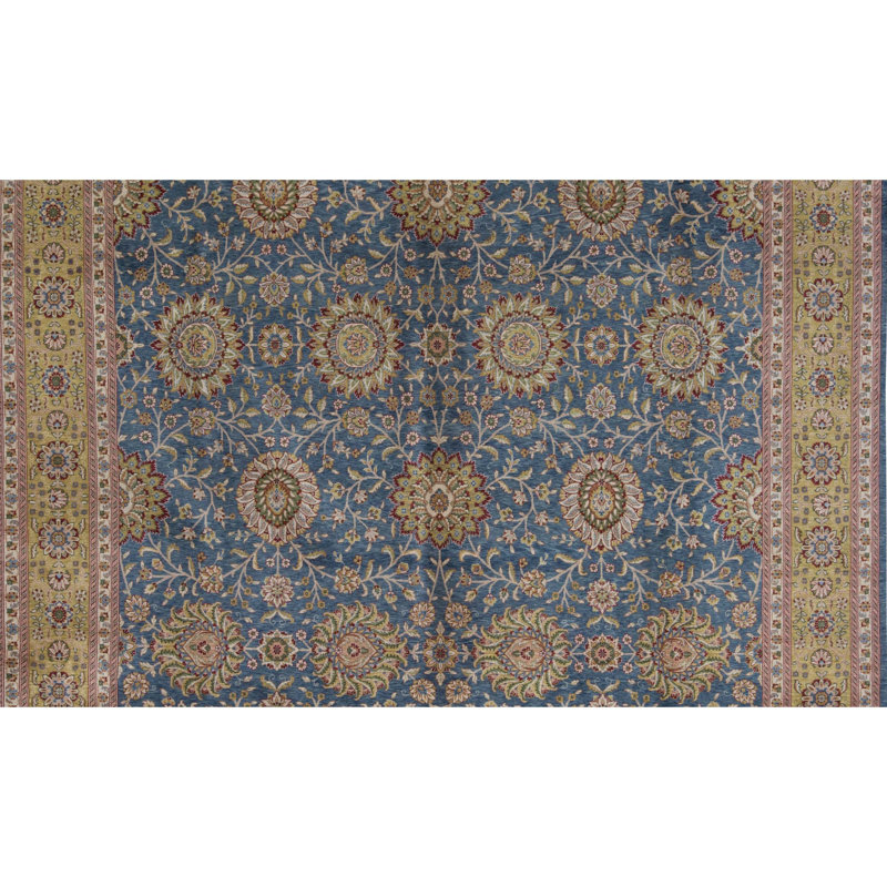Manchuria One-of-a-Kind Rectangle 11'9" X 14'9" Hand Knotted Area Rug