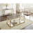 Olympia - End Table - Gold