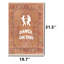 Tapis terre cuite Sultan's Dance