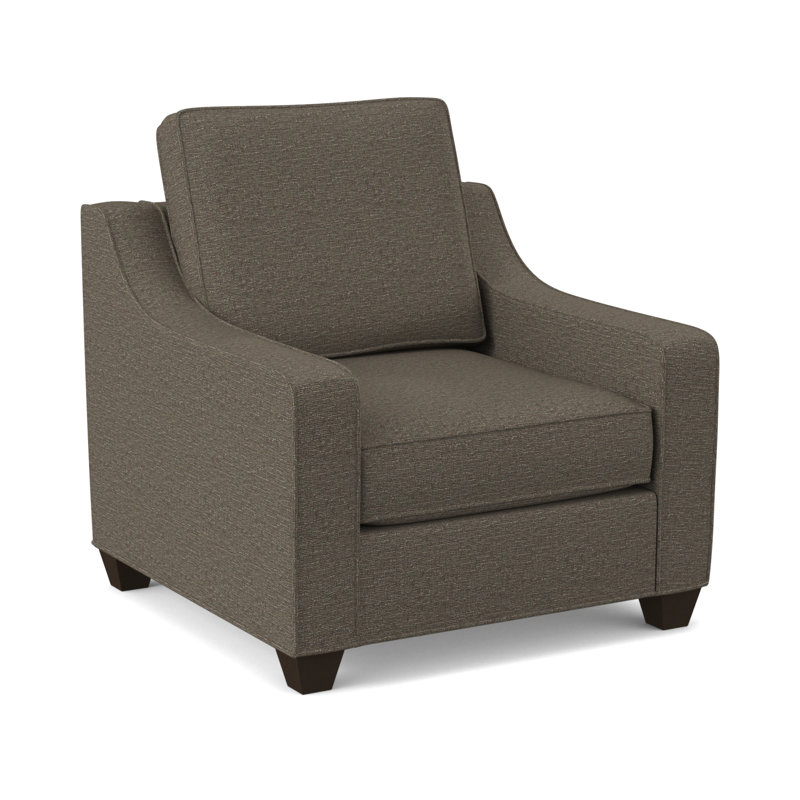 Clark Upholstered Armchair, Cafelle, Elliot Caribou