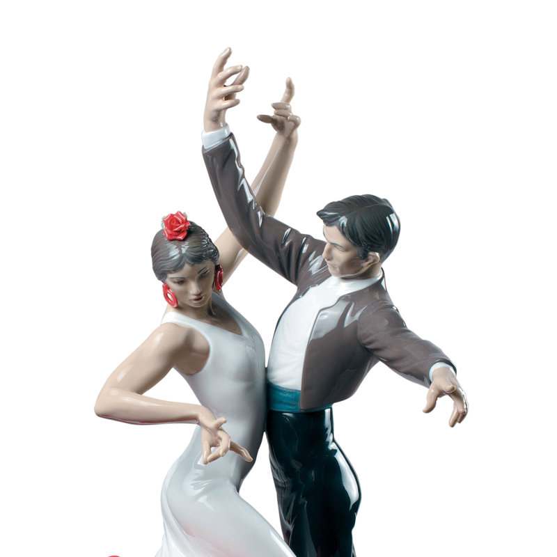 Flamenco Dancers Couple Figurine