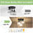Clear Crystal Semi Flush Mount Ceiling Light - 3-Light Fixture For Kitchen, Foyer, Hallway, Bedroom, And Bathroom-809804594