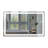 Kolston Metal Rectangle Wall Mirror-553227526
