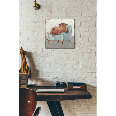 'Moo-ving In IV' by Ethan Harper, Acrylic Glass Wall Art