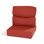 Ensemble de coussins de chaise d'extérieur Aoodor Smile, dossier haut en tissu Sunbrella et coussin d'extérieur à assise profonde